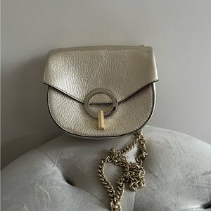 Small leather bag SANDRO